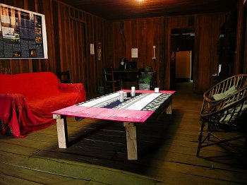 Inside the cabin