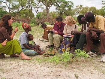 Interviewing local people about human-wildlife conflict