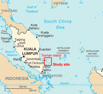 Map of Malaysia