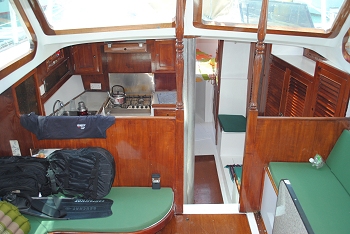 Research vessel interior