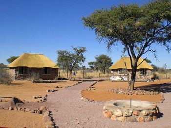 Expedition base stone chalets
