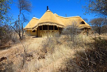 Communal lounge (lapa) with dining & rest areas, kitchen, storage, etc.