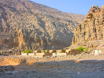 Mountain village.