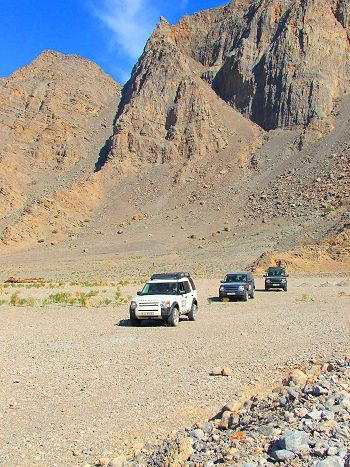 Expedition Land Rovers.