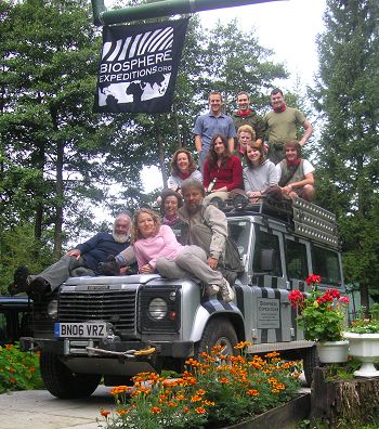 An expedition team