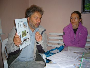 Training - learning how to recognise age and sex in chamois