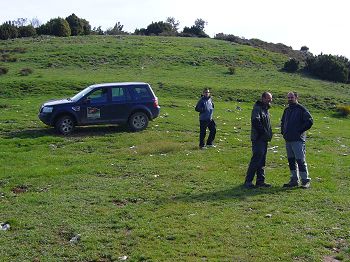 At the lammergeyer feeding site