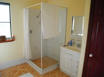 Chalet bathroom.