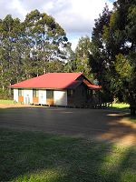 Chalet at base