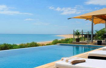 Pool at base